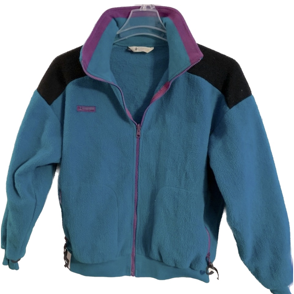 Vintage 80’s Columbia Fleece Ski Jacket Size Xl